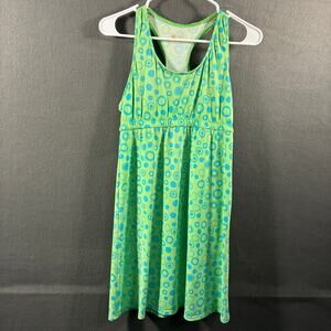 Spunkwear women sundress small SPF 50 green Beach Pool Lounge vacation tropical